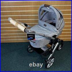 ABC Design Salsa 4 GRAPHITE GREY 2-in-1 Baby Pram Pushchair with Raincover NEW