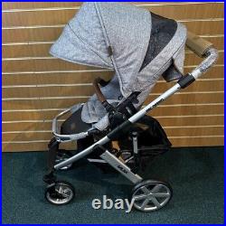 ABC Design Salsa 4 GRAPHITE GREY 2-in-1 Baby Pram Pushchair with Raincover NEW