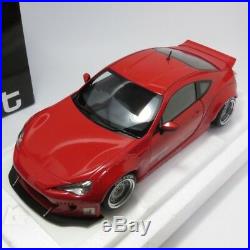 AUTOart Rocket Bunny Toyota 86 Red with Silver Wheels made by 78757 from Japan