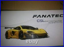 AVAILABLE FROM 17/12Fanatec GT3 McLaren V2. BRAND NEW. Sim racing