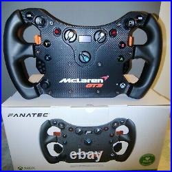 AVAILABLE FROM 18/12Fanatec steering wheel McLaren V2. Brand new