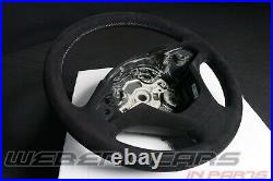 Alcantara Leather Steering Wheel From M Performance Kit 2230200 New OEM BMW 1er Alcantara Leather Steering Wheel From M Performance Kit 2230200 New OEM BMW 1er