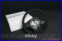 Alcantara Leather Steering Wheel From M Performance Kit 2230200 New OEM BMW 1er Alcantara Leather Steering Wheel From M Performance Kit 2230200 New OEM BMW 1er