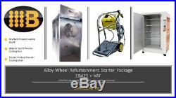 Alloy Wheel Cnc Lathe Wet Blast And Wheel Straightener Package From £29.63 +vat