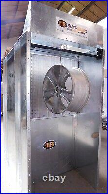 Alloy Wheel Dry Back Powder Coating Booth from £1650 + VAT