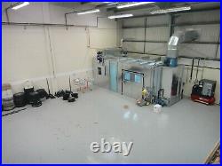 Alloy Wheel Oven, Wet spray booth & Clean Room Package prices from £21000 + vat