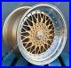 Alloy-Wheels-17-RS-For-Bmw-5-6-7-8-Series-Retro-Deep-Dish-Staggered-Gold-Wr-01-vf