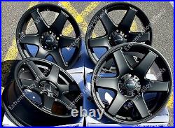 Alloy Wheels 17 X-Load For Vw T5 T6 T28 T30 T32 Commercially Rated 1250kg Black