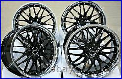 Alloy Wheels 18 190 For Fiat Scudo Peugeot Expert Toyota Proace 5x108 Black