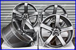 Alloy Wheels 18 Blade For Mazda Rx7 Rx8 Mitsubishi Gto 3000 gt 5x114 Wr Grey