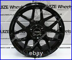 Alloy Wheels 18 CR1 For Opel Vauxhall Vivaro Life New Model 2019 5x108 Black