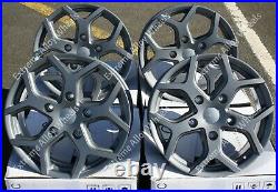Alloy Wheels 18 For Renault Trafic Commercially Rated 950kg Grey Cobra 5x118