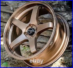 Alloy Wheels 18 GTR For Ford Escort XR3 + Fiesta XR2 ST ST Line 4x108 Bronze