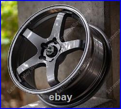 Alloy Wheels 18 GTR For Nissan 200sx 300zx 350z 370z Skyline 5x114 Wr Grey
