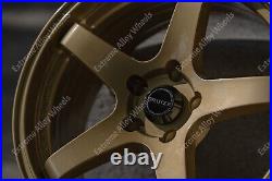 Alloy Wheels 18 GTR For Subaru Forester Impreza Legacy Brz 5x100 Gold