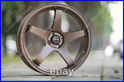Alloy Wheels 18 GTR Fr Ford Focus Ka Mondeo Orion Puma 4x108 Bronze