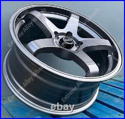 Alloy Wheels 18 GTR Fr Nissan 200sx 300zx 350z 370z Skyline 5x114 Wr Gm