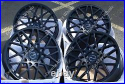 Alloy Wheels 18 LG2 For Vw Passat Scirocco T-roc Tigaun Touran T4 5x112 Black