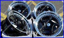 Alloy Wheels 18 PTT For Bmw 1 + 3 Series e36 e46 e90 e91 e92 e93 z3 z4 Black