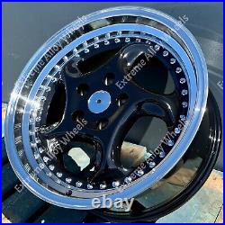 Alloy Wheels 18 PTT For Bmw 1 + 3 Series e36 e46 e90 e91 e92 e93 z3 z4 Black