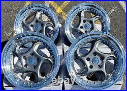 Alloy Wheels 18 PTT For Bmw 5 6 Series E12 E24 E34 E39 E60 E61 E63 Grey