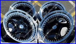 Alloy Wheels 18 PTT For Lexus Ls400 Ls460 Ls500 Ls600 5x120 Black