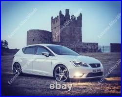 Alloy Wheels 18 R4 For Opel Adam Astra Calibra Corsa d Meriva 5x110 Grey