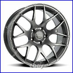Alloy Wheels 18 Radium For Bmw 1 3 Series E81 E82 E87 E88 E46 E90 Z3 Z4 Wr Grey