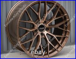 Alloy Wheels 18 VTR For Bmw 5 6 Series E12 E24 E34 E39 E60 E61 E63 Wr Bronze