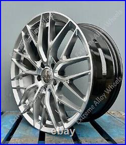 Alloy Wheels 18 VTR For Mercedes A B C Class w204 w205 Cla Models 5x112 Silver