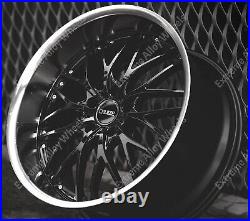 Alloy Wheels 19 190 For Nissan 200sx 300zx 350z 370z Skyline 5x114 Wr Black