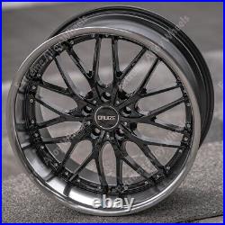 Alloy Wheels 19 190 For Nissan 200sx 300zx 350z 370z Skyline 5x114 Wr Black