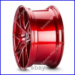 Alloy Wheels 19 GTO For Citroen C5 C6 C8 Peugeot Rcz 5x108 Red