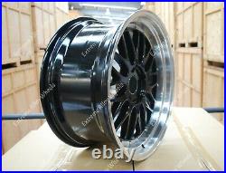 Alloy Wheels 19 LM For Bmw 1 3 Series E81 E82 E87 E88 E46 E90 Z3 Z4 Wr Black