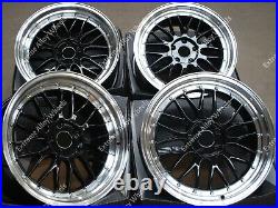 Alloy Wheels 19 LM For Bmw 1 3 Series E81 E82 E87 E88 E46 E90 Z3 Z4 Wr Black