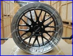 Alloy Wheels 19 LM For Bmw 5 6 Series E12 E24 E34 E39 E60 E61 E63 Wr Black