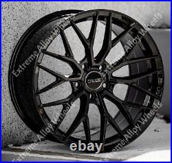 Alloy Wheels 19 VTR For Audi a3 2003 a4 b4 b5 b6 b7 b8 b9 5x112 Black