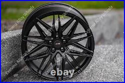 Alloy Wheels 20 05 Fits Vw T5 T6 T28 T30 Commercially Rated 850kg Black + Tyres