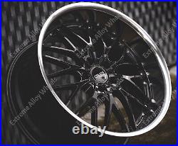 Alloy Wheels 20 190 For Mercedes Cls Sl Slc Slk M S Class Coupe 5x112 Wr Black