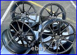 Alloy Wheels 20 Speed For Vw T5 T6 T28 T30 T32 Commercially Rated 875kg Black