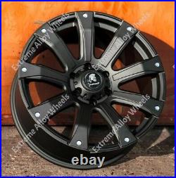 Alloy Wheels 20 Ute For Vw T5 T6 T28 T30 T32 Commercially Rated 955kg Black