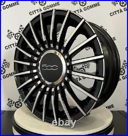Alloy Wheels Compatible Fiat 500 From 15 New, New Model Dedicated 500 Alloy Wheels Compatible Fiat 500 From 15 New, New Model Dedicated 500