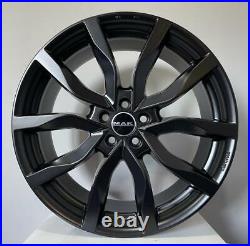 Alloy Wheels Compatible Ford Focus C-Max Kuga Mondeo Edge S-MAX FROM 20 Blk