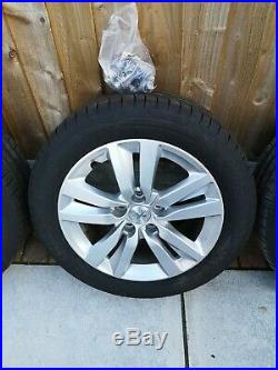 Alloy wheels with tyres from new style Peugeot 308