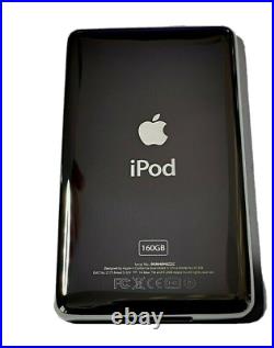 Apple iPod Classic 7th Gen blue with white wheel 160GB ONE-YEAR GUARANTEE