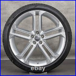Audi 21 inch wheels A8 S8 4N alloy rims summer tires summer wheels 4N0601025F NEW