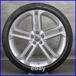 Audi 21 inch wheels A8 S8 4N alloy rims summer tires summer wheels 4N0601025F NEW