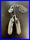 Authentic-Goro-s-Silver-Turquoise-Feather-Eagle-Claw-Wheel-F-S-from-JAPAN-01-ed