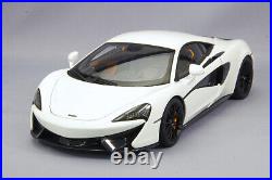 Autoart 76041 1/18 McLAREN 570S WHITE BLACK WHEELS Diecast Model Car From Japan