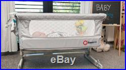 BABY Crib Bedside Cot bed Lionelo Theo Mattress Mosquito Next to Me From Birth
